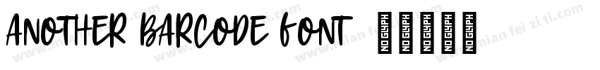 Another Barcode FONT字体转换